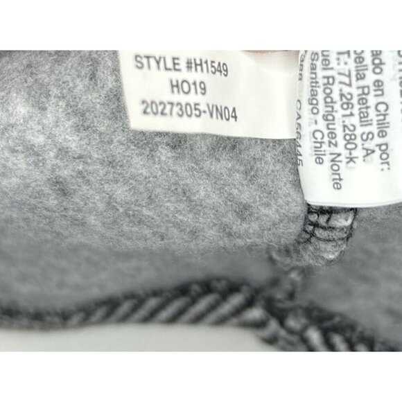 J. Crew Funnel Neck Sweater Size M Herringbone Black White Soft Old Money Preppy - Picture 8 of 13